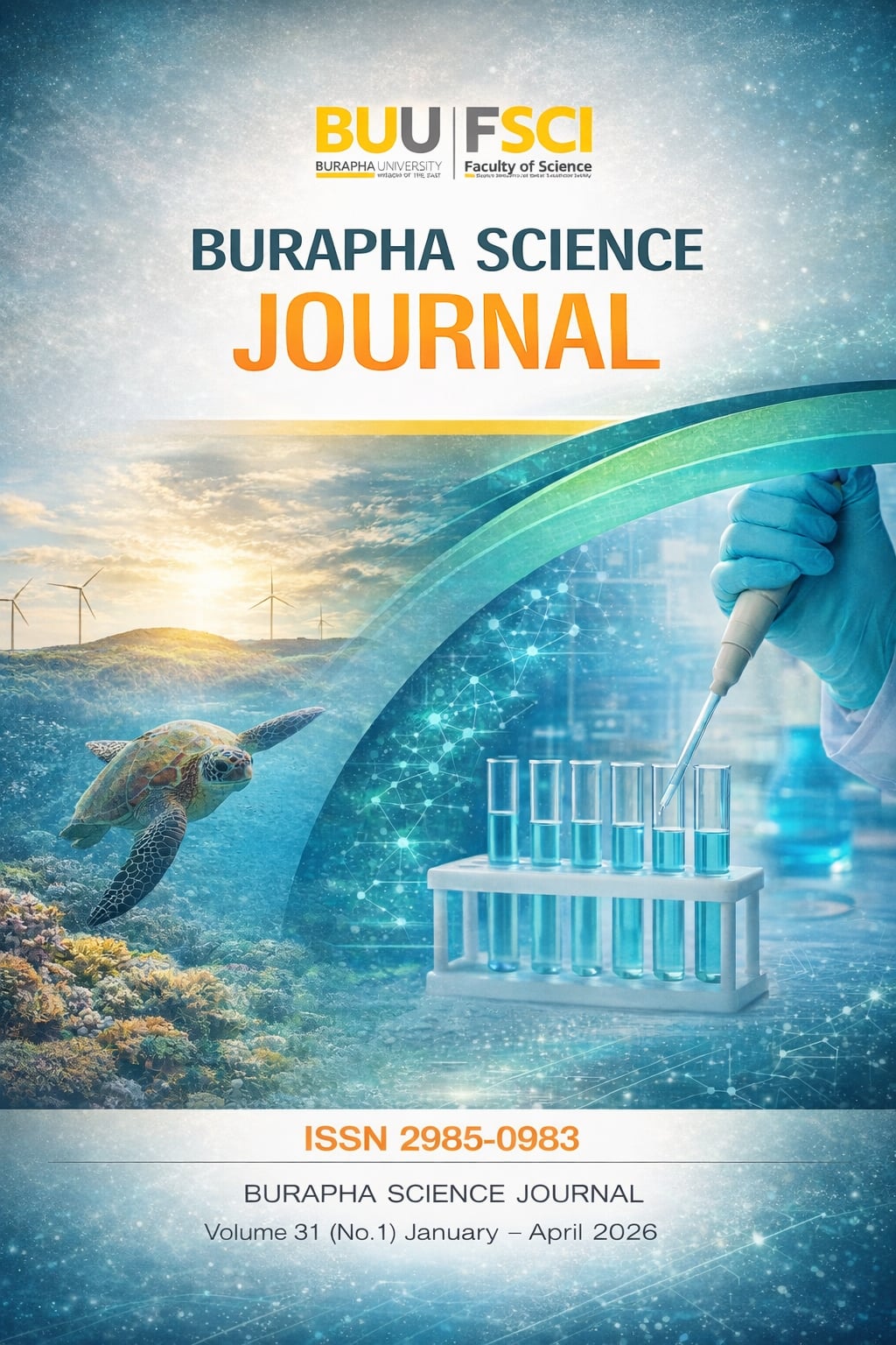 					View Vol. 31 No. 1       January-April (2026): Burapha Science Journal  (in Progress)
				